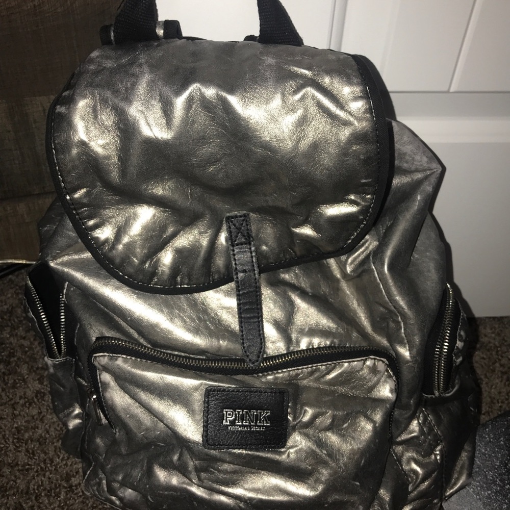 Pink backpack
